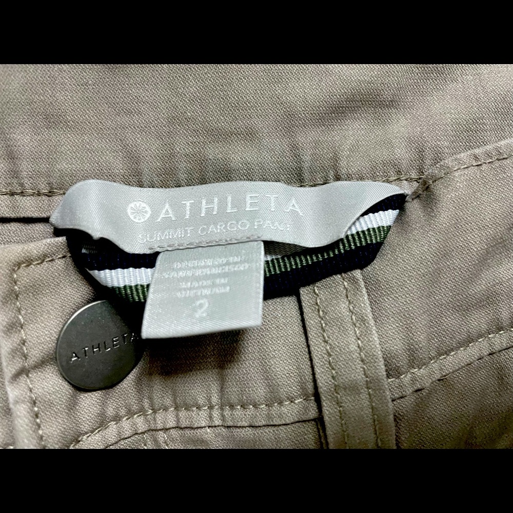 Athleta twill pants